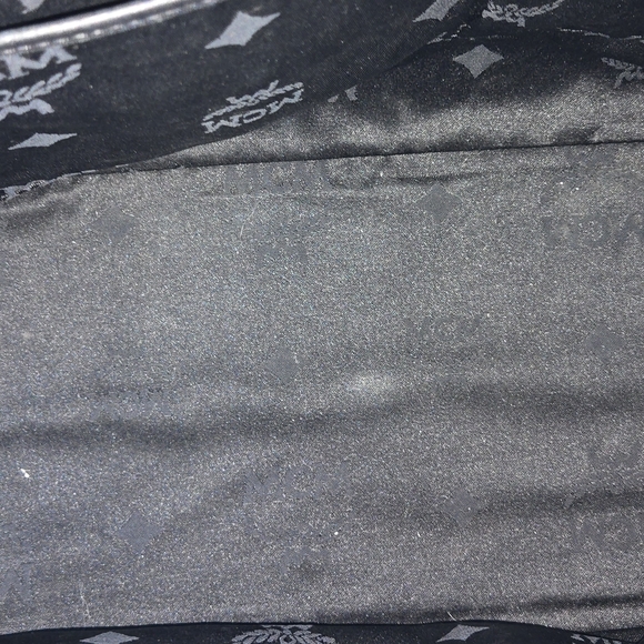MCM Black Embossed Tote Bag - Picture 11 of 11